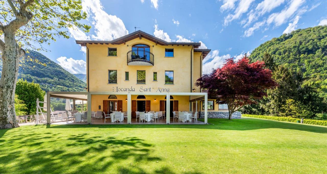 Locanda Sant' Anna Argegno Eksteriør bilde